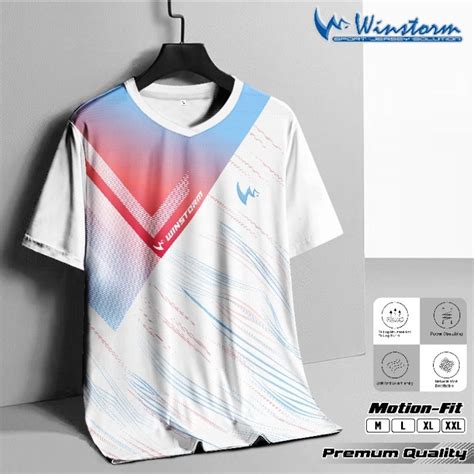 Jual Winstorm Zender Baju Olahraga Premium Dewasa Baju Badminton Jersey