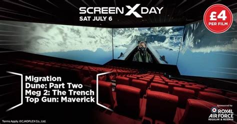 CINEWORLD BELFAST ANNOUNCES FIRST EVER SCREENX DAY WITH £4 TICKETS ...