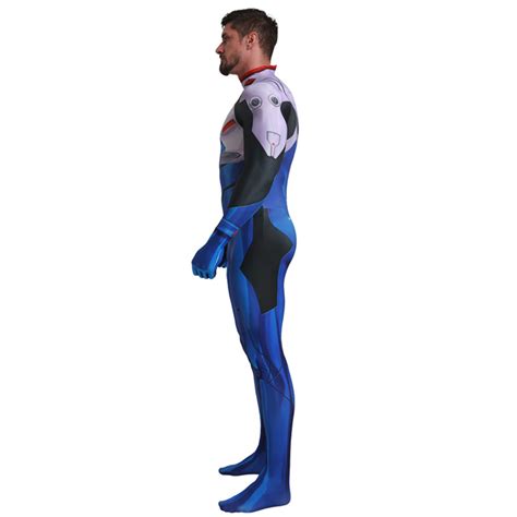 Neon Genesis Evangelion 3d Printed Cosplay Bodysuit Eva Ikari Shinji Jumpsuit