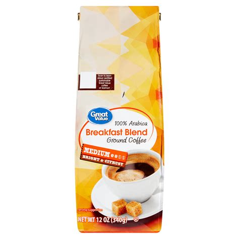 Brandclub - Great Value Breakfast Blend, 100% Arabica, Medium Roast