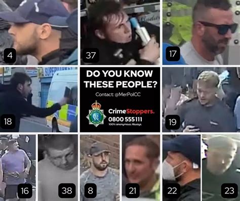 11 People Police Want To Find After The Merseyside Riots Liverpool Echo