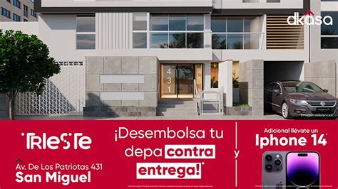 Proyecto Residencial Trieste Departamentos En San Miguel Nexo