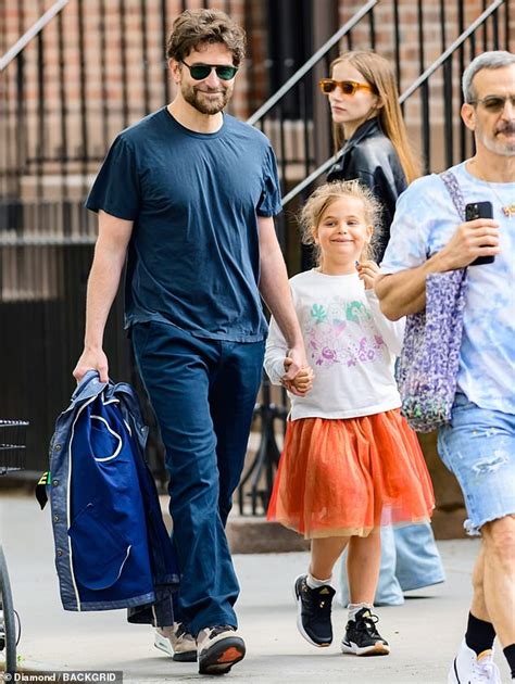 Bradley Cooper Is A Doting Father As He Sweetly Holds Hands With