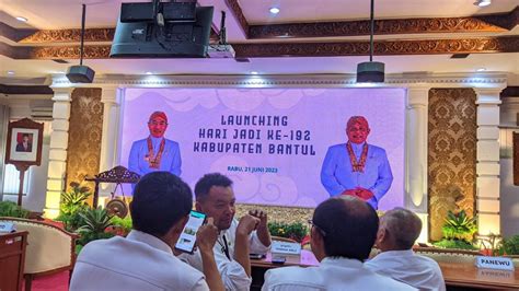 Launching Hari Jadi Kabupaten Bantul Ke 192 Website Kalurahan Ngestiharjo