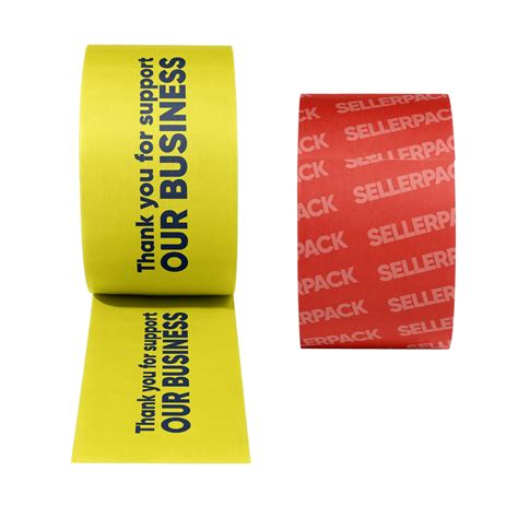 Custom Print Tape Vibrant Secure And Suitable For All Industries