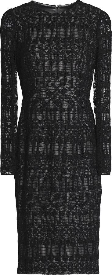 Dolce And Gabbana Crocheted Cotton Dress Shopstyle