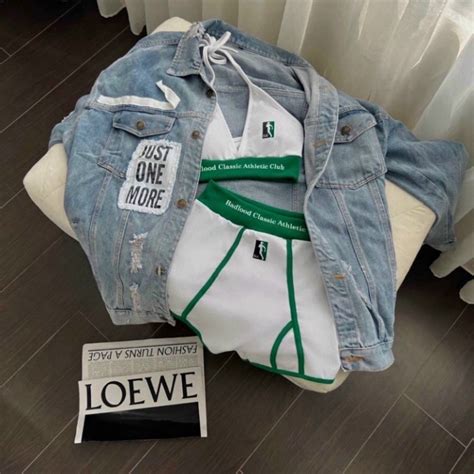 Badblood Thigh Bikini White With Blue Border Super Hot Cc Xmt Speed Shopee Philippines