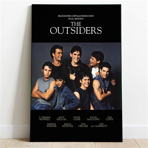 Projeto De Poster Do Filme Outsiders