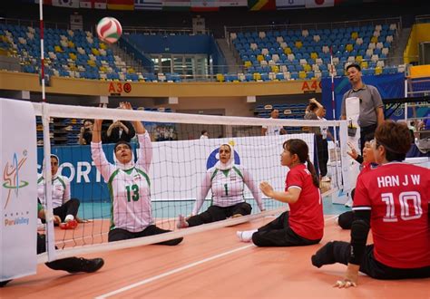 Irans Womens Sitting Volleyball Wins Silver At Asian Zone