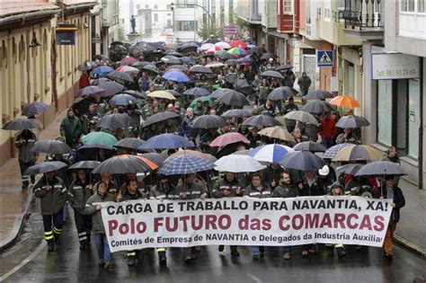 M S De Un Millar De Trabajadores De Navantia Reclaman En A Coru A M S