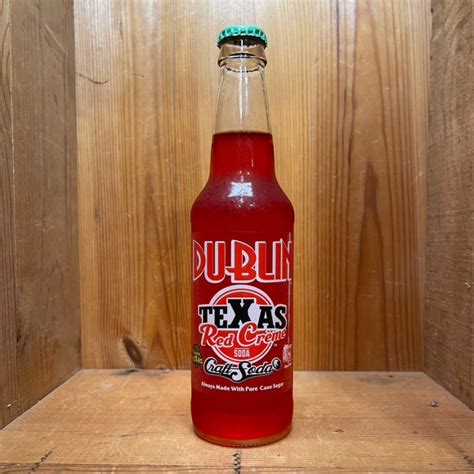 Dublin Texas Red Creme Soda Texas Gourmet Pantry