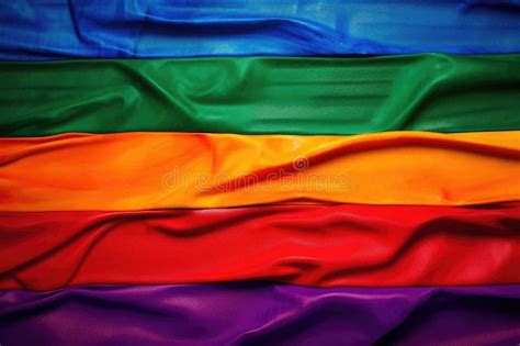 Lgbt Rainbow Background Lgbtq Gay Pride Rainbow Flag Background Generative Ai Stock