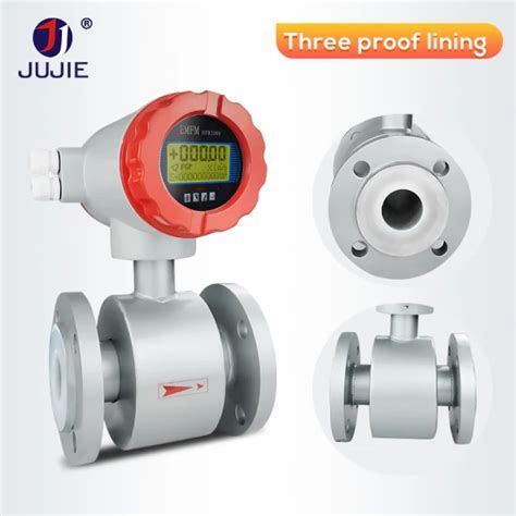 Dn50 Dn25 4 20ma Rs485 Liquid Flow Meter Electromagnetic Flowmeter Water Water Flow Mater And