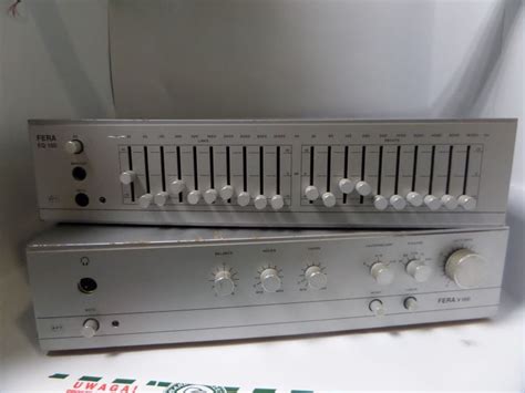 WZMACNIACZ FERA V150 + REGULATOR DZWIĘKÓW EQ 150 - 7094837834 ...