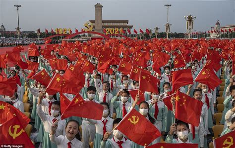 Chinas Celebrates Centenary Of Communist Party On Anniversary Of