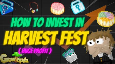 How To Invest In Harvest Fest Huge Profit Growtopia Youtube