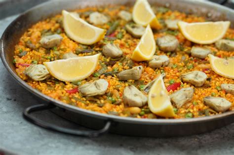 Vegetarian Paella Recipe Authentic Spanish Recipes Basco