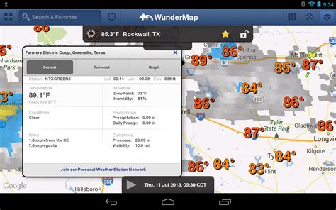 Wunderground Releases WunderMap For Android Tablets, A Unique Weather ...