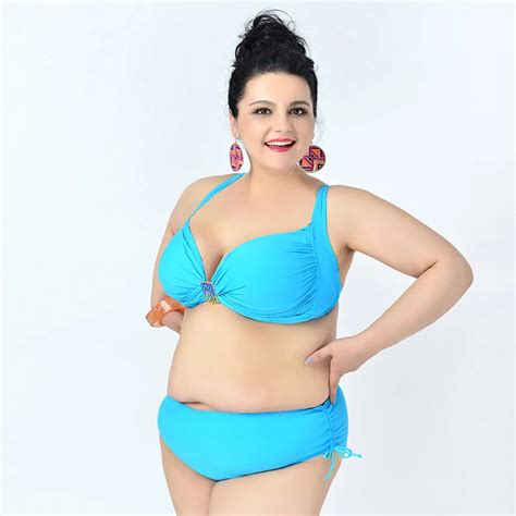 Retro Big Plus Size Bikini Set Summer Style Women Swimwear Push Up Biquini Bathing Suit Women