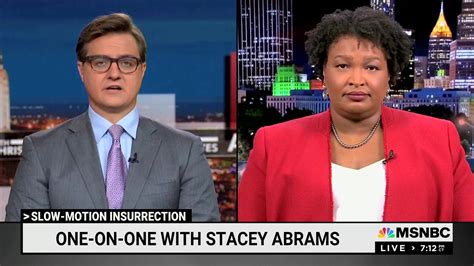 Msnbcs Chris Hayes Invites Stacey Abrams To Discuss Gop Efforts To