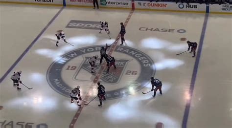 Fan View Of Devils Vs Rangers Line Brawl Rnhl