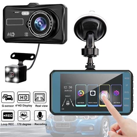 LCD DVR Video Dash Cam 1080P HD Camera Video Recorder Device 4.0 Inch ...