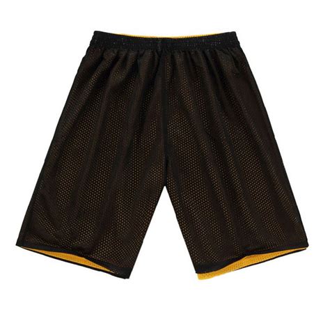 Toptie Reversible Basketball Shorts Mens Long Mesh Short 7 Men Shorts Double Sided S 2xl Black