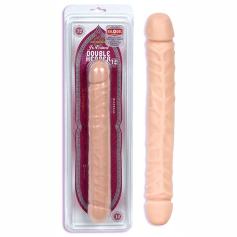 Dildo double Jr 12 inch skin color La Clé du Plaisir Sex shop