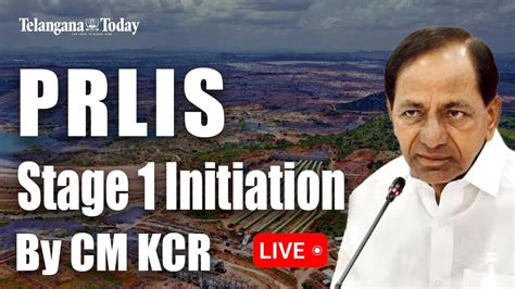 LIVE Telangana CM KCR Initiates PRLIS Stage 1 Palamuru Rangareddy