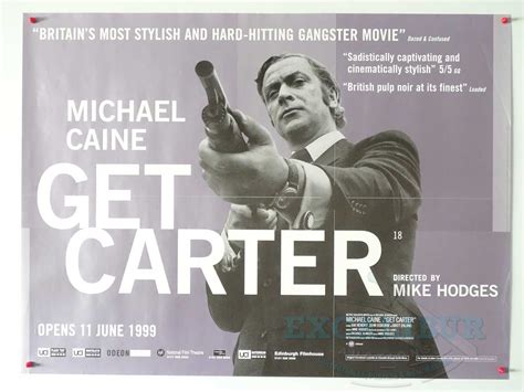 Lot 424 - GET CARTER (2000 rerelease) - A UK quad film