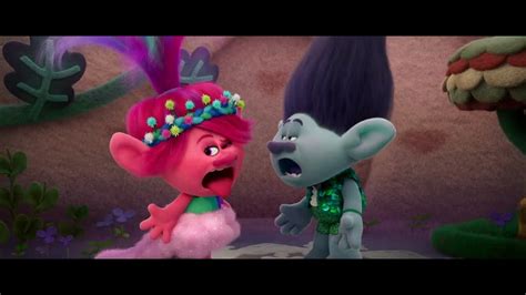 Les Trolls 3 Extrait Poppy surprend Branche écoutant BroZone VF