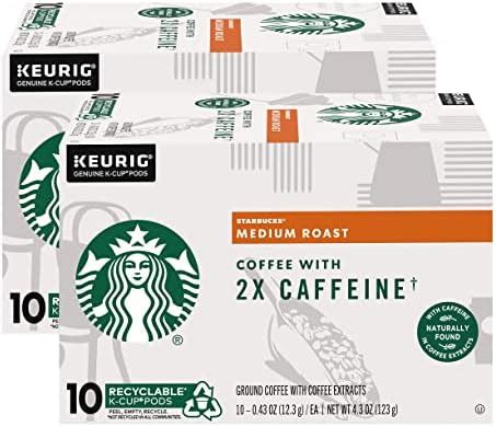 Amazon Starbucks Coffee K Cup Pods With Caffeine Naturally Found