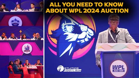 All You Need To Know About Wpl 2024 Auction Womens Premier League