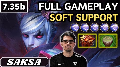 735b Saksa Vengeful Spirit Soft Support Gameplay 21 Assists Dota 2