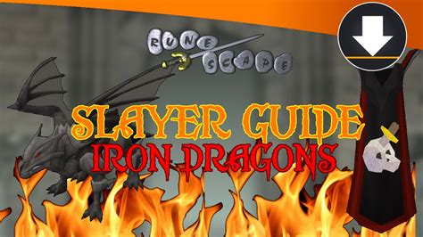 Old School Runescape Slayer Guide Iron Dragons Youtube