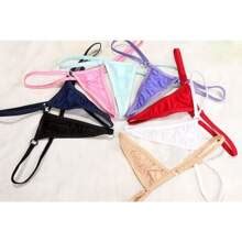 Women S Extreme Sexy Hot Silk Micro Bikinis Set Mini Thong Swimwear