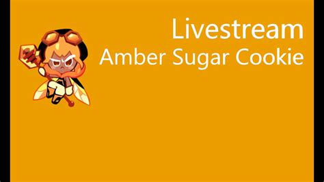 CROB Amber Sugar Cookie Jinx Lol Cookie Run OvenBreak YouTube