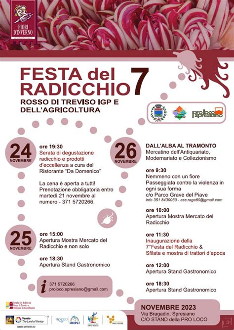 Spresiano Festa Del Radicchio Rosso Di Treviso Igp E Dell