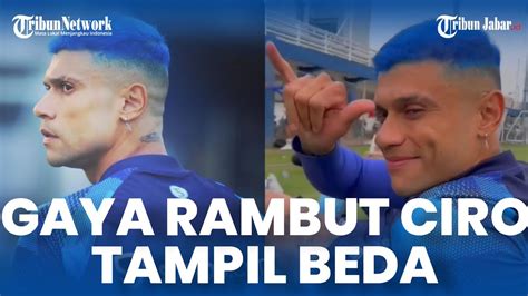 Ciro Alves Kembali Ganti Warna Rambut Bobotoh Sebut Harapan Baru Dan