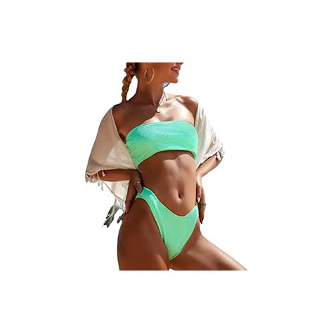 MRLION Bikini A Vita Alta A Fascia 2022 Costume Da Bagno Donna Sexy