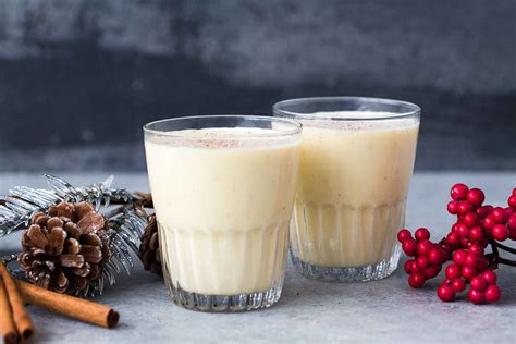 Traditional Eggnog Recipe Vanilla And Nutmeg