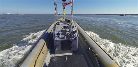 Navy Debuts Unmanned Robotic Boats With New Swarm Capability