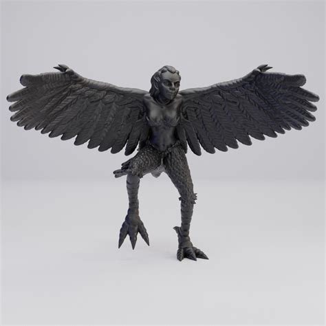 Hot Goblin ハーピー ミニチュア 飛行ポーズ ホットゴブリン ファンタジー