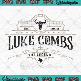 Luke Combs World Tour 2023 SVG Vintage Bull Skull Luke Combs Trendy