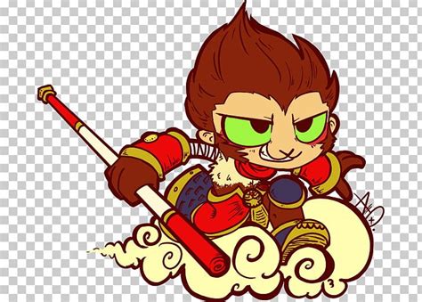 Sun Wukong League Of Legends Drawing Chibi PNG Clipart Ahri