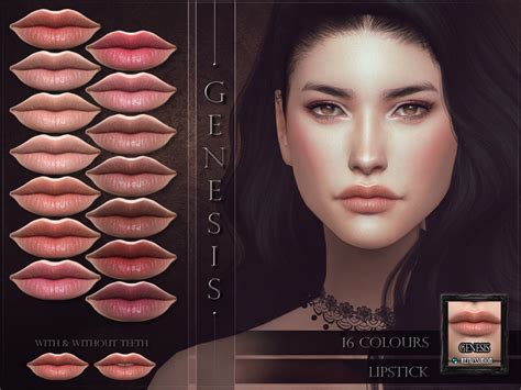 Genesis Lipstick TS4 Remussirion On Tumblr