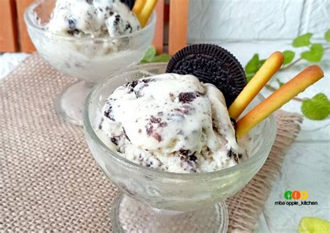 Resep Ice Cream Oreo Oleh MbaOppie Kitchen Cookpad