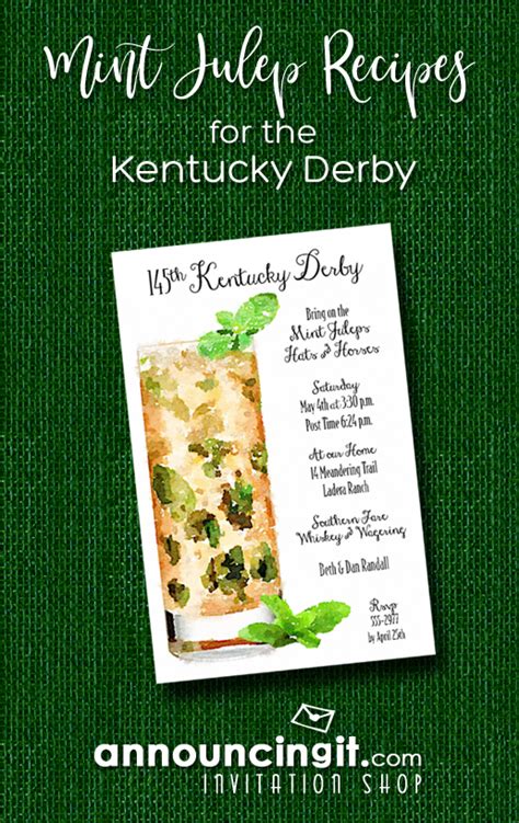 Kentucky Derby Mint Julep Recipe | Besto Blog