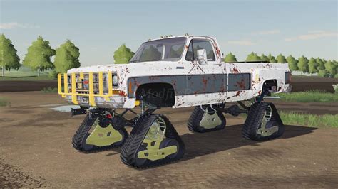 Chevy K30 Singlecab 1979 DS W Tracks V1 0 FS19 FS25 Mody FS22 Mody