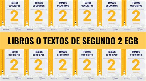 Libros De Segundo 2do Egb 2024 2025 Descargar Pdf